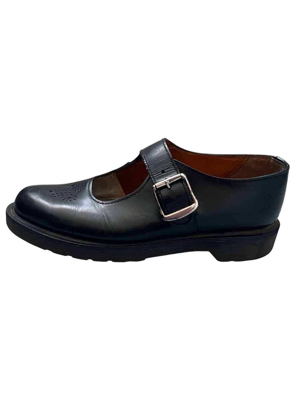Vintage  Dr Martens black leather Mary Jane shoes